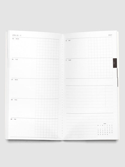 Cloth & Paper | Agenda hebdomadaire 2027 | A5 Slim