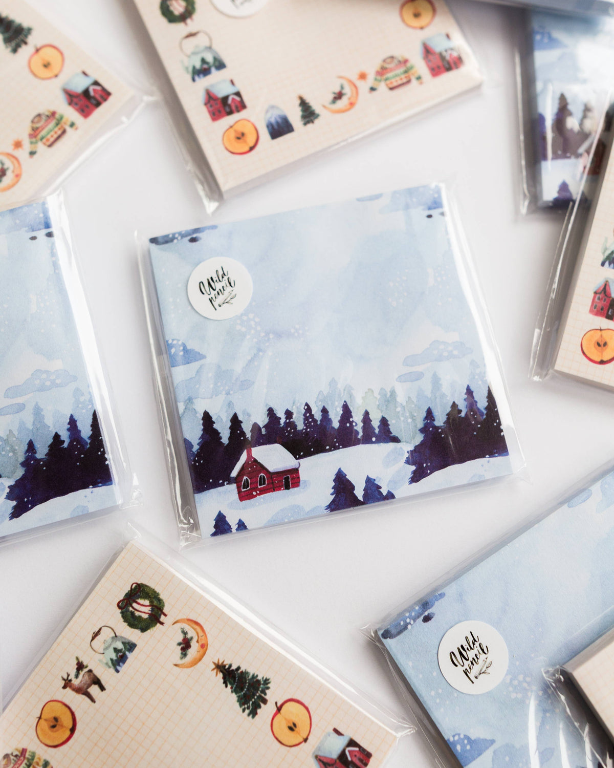 Sticky notes | Wild Pencil Studio | Winter Time