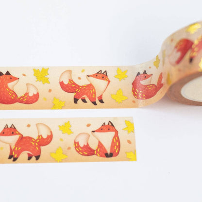 Washi tape | Birdie Tam | Frolicking foxes