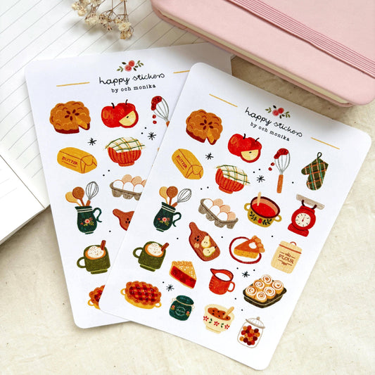 Decorative Stickers | Och Monika | Autumn Baking