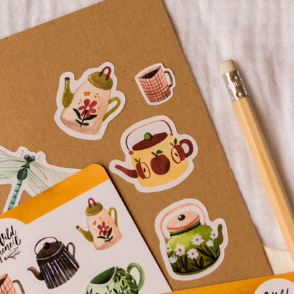 Decorative Stickers | Wild Pencil Studio | Autumn mugs