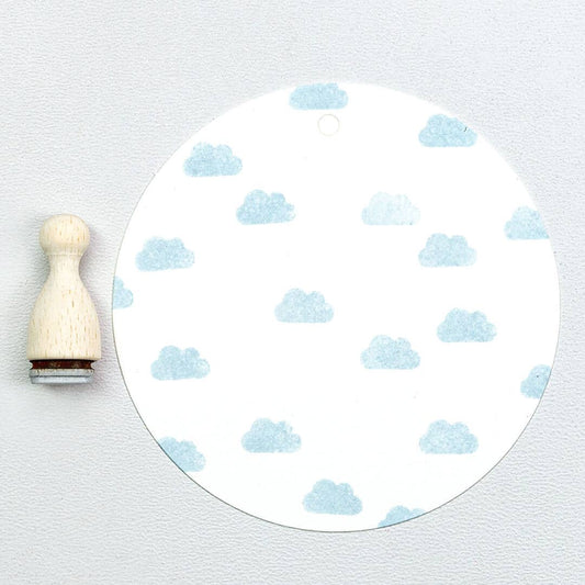 Perlenfischer | Tampon en bois | Mini nuage