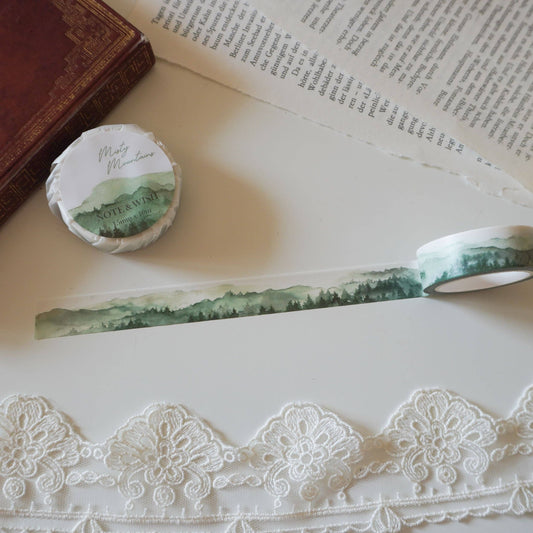 Washi tape | Note & Wish | Misty Mountain