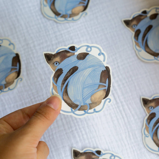 Vinyl Sticker | Wild Pencil Studio | Kitten