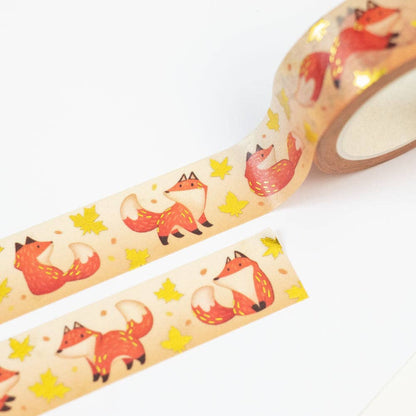 Washi tape | Birdie Tam | Frolicking foxes