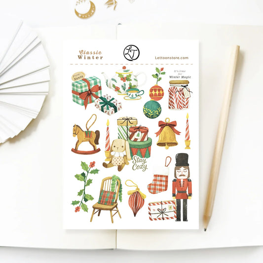Stickers décoratifs | LETTOON | Classic Winter
