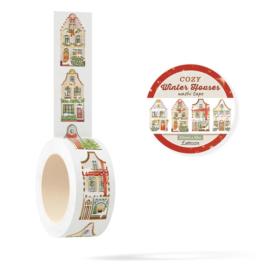 Masking tape | LETTOON | Winter houses