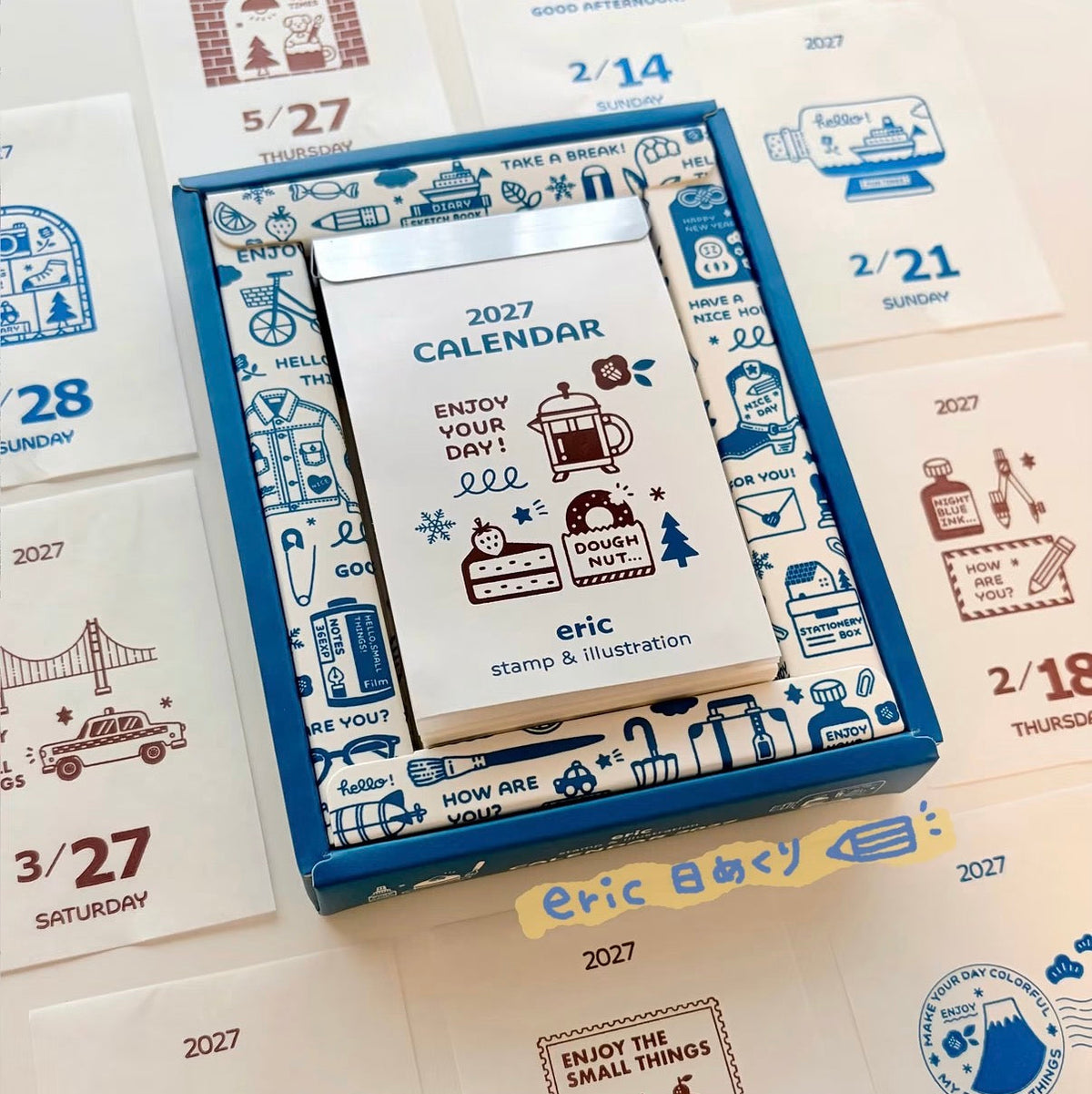 Eric Small Things x Shinnippon | Kalendarz dzienny 2027