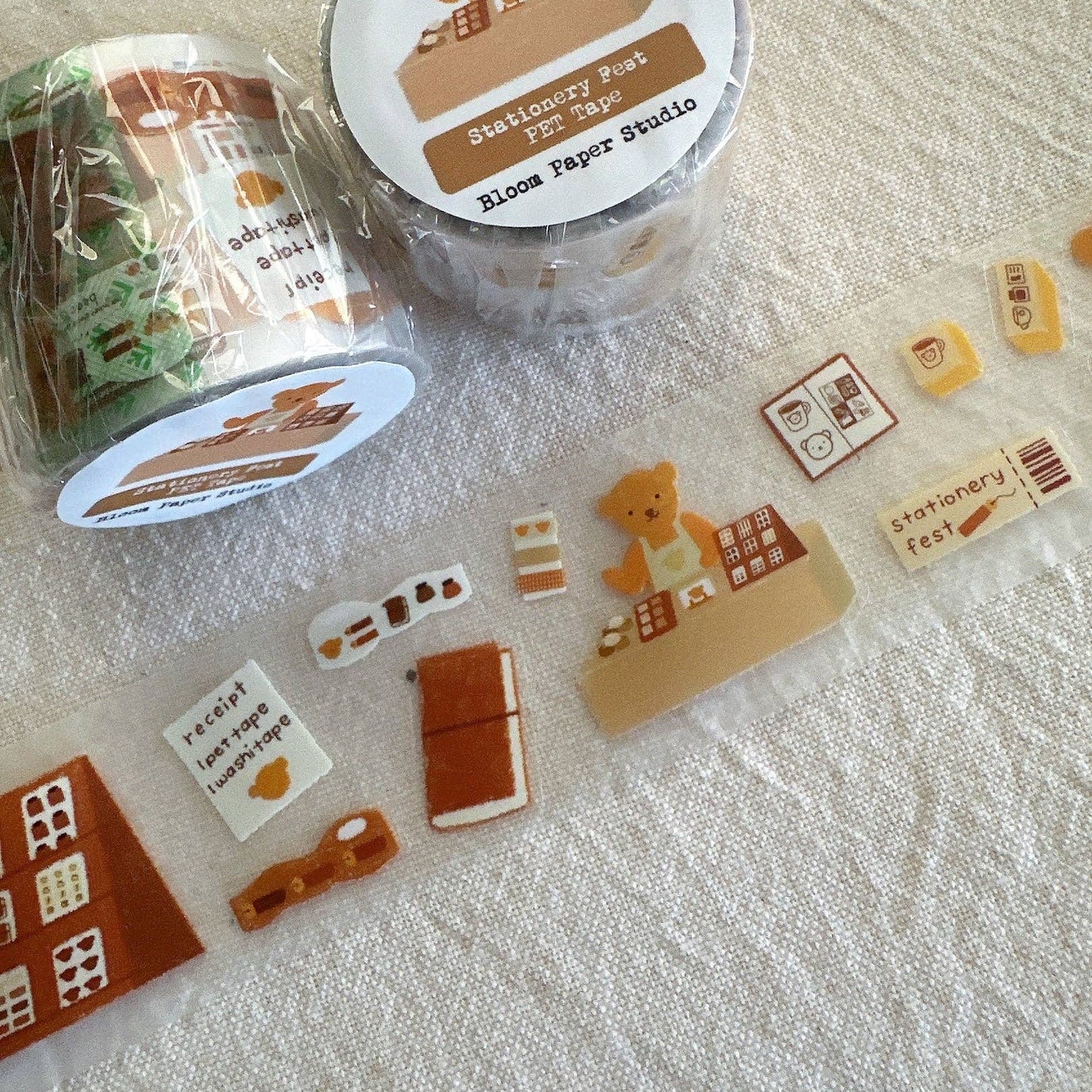 PET Kiss-cut masking tape | Bloom Paper Studio | Stationery fest-3