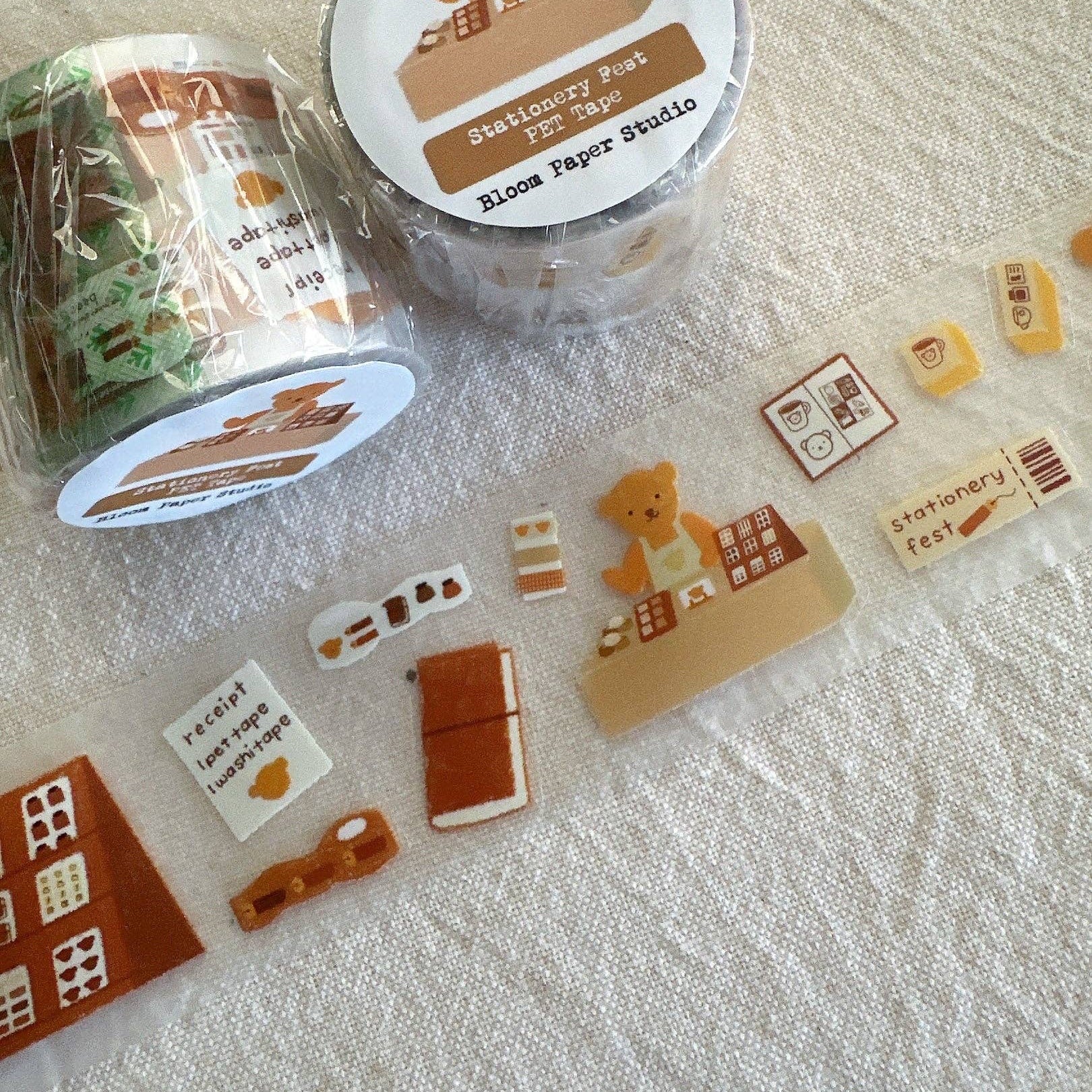 PET Kiss-cut masking tape | Bloom Paper Studio | Stationery fest-3