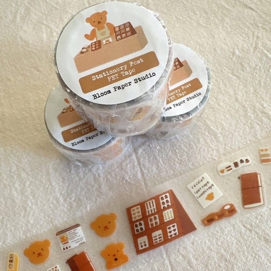 PET Kiss-cut masking tape | Bloom Paper Studio | Stationery fest