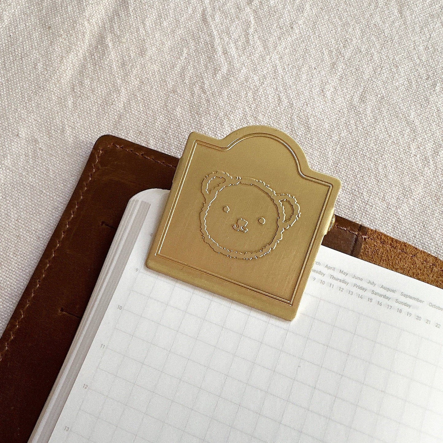 Pince en laition | Bloom Paper Studio | Bear with me