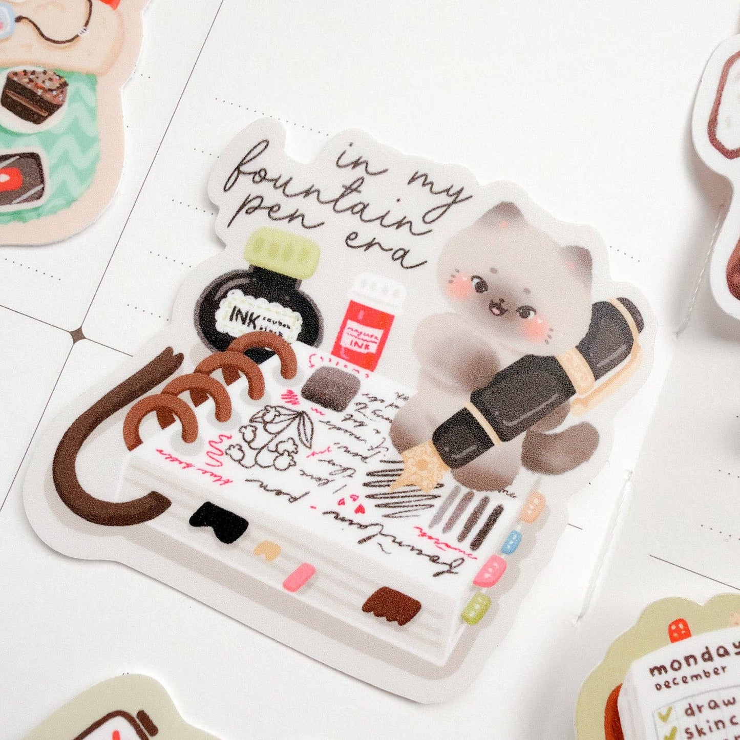 Sticker en vinyle | Kuboandlucy | In My Fountain Pen Era