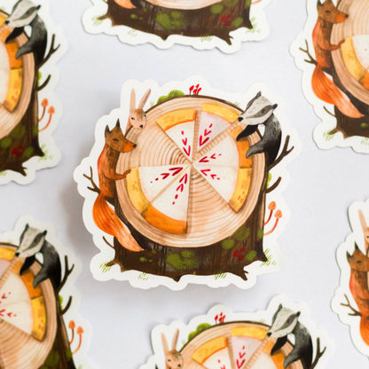 Sticker en vinyle | Wild Pencil Studio | Forest Feast