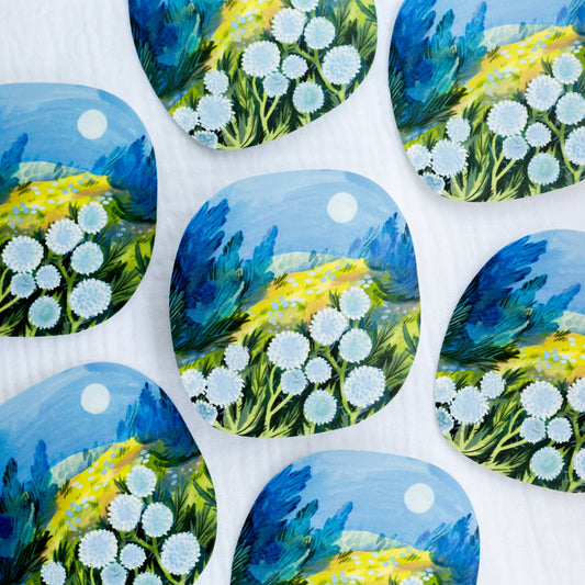 Sticker en vinyle | Wild Pencil Studio | Midnight Meadow