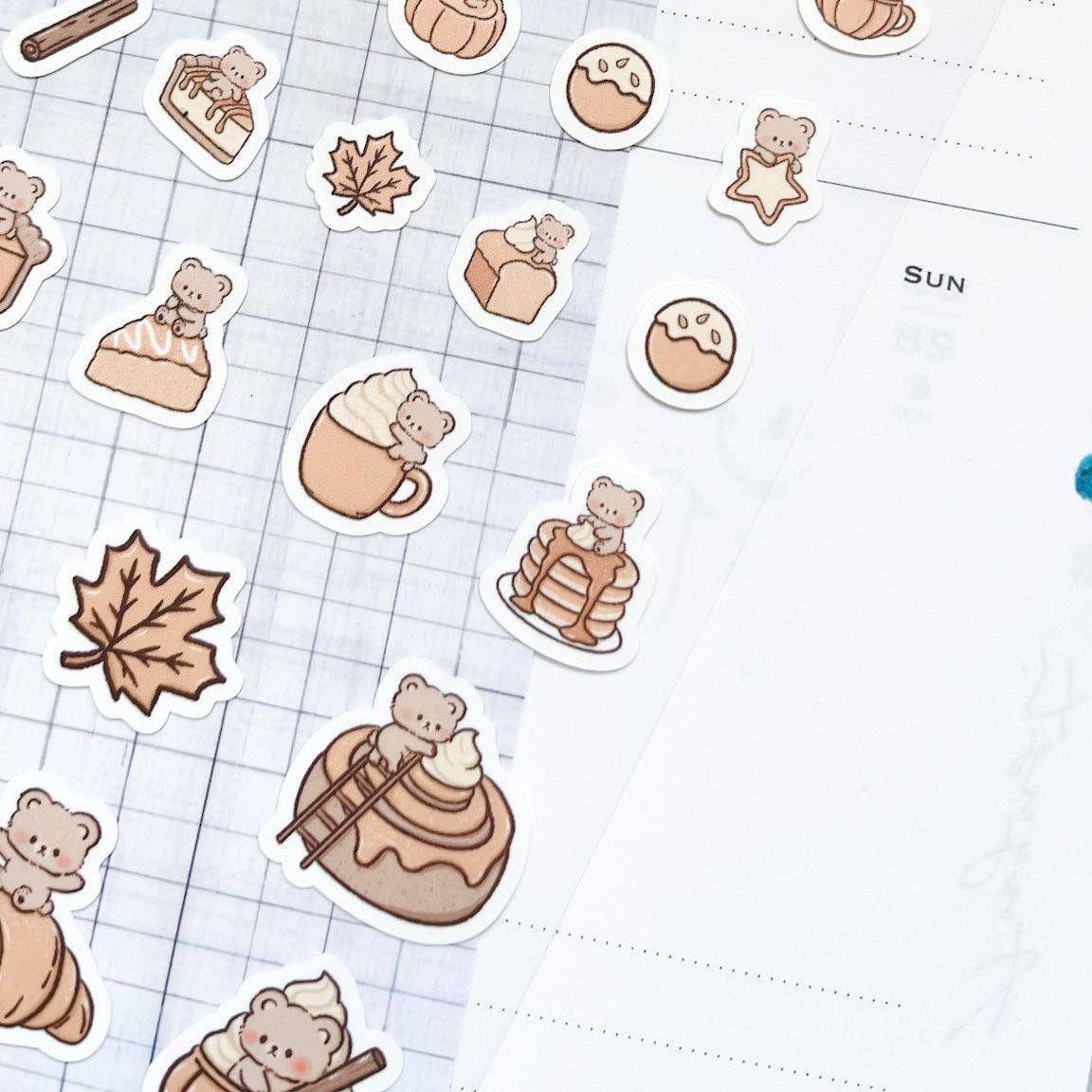 Stickers | Kuboandlucy | Pumpkin Spice Kuma