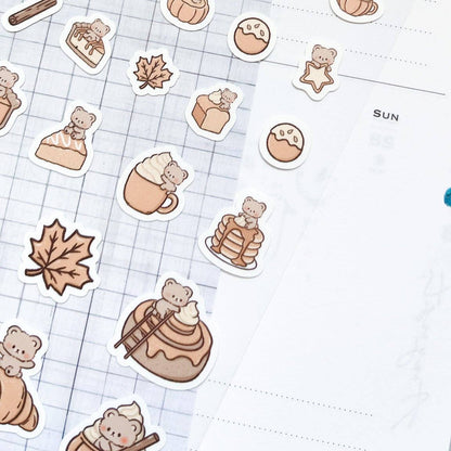 Stickers | Kuboandlucy | Pumpkin Spice Kuma