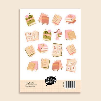 Stickers décoratifs | Grumpy Nook | Cosy Books