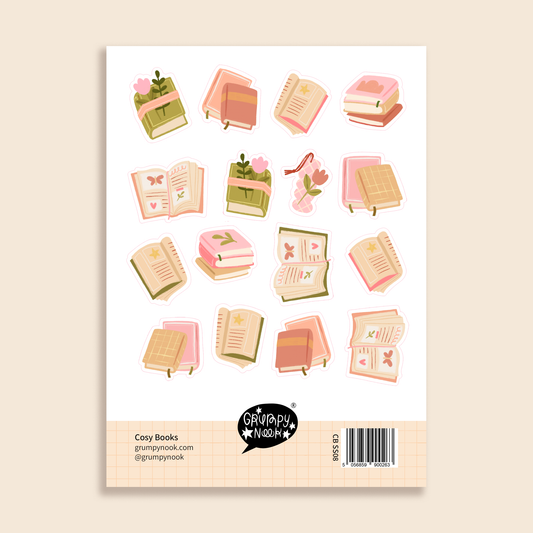 Stickers décoratifs | Grumpy Nook | Cosy Books