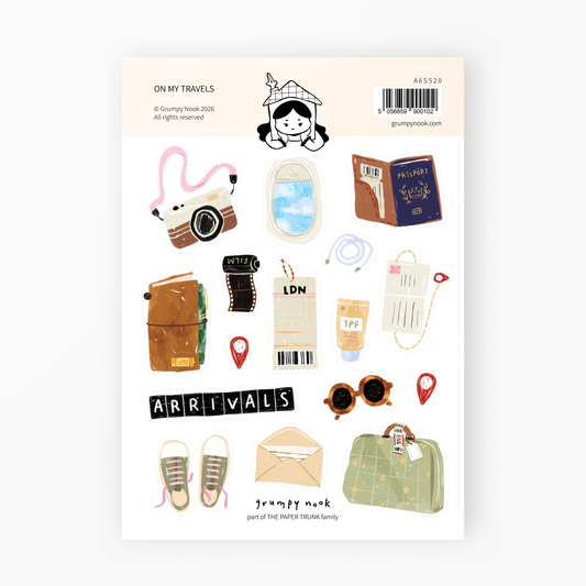 Stickers décoratifs | Grumpy Nook | On my travels