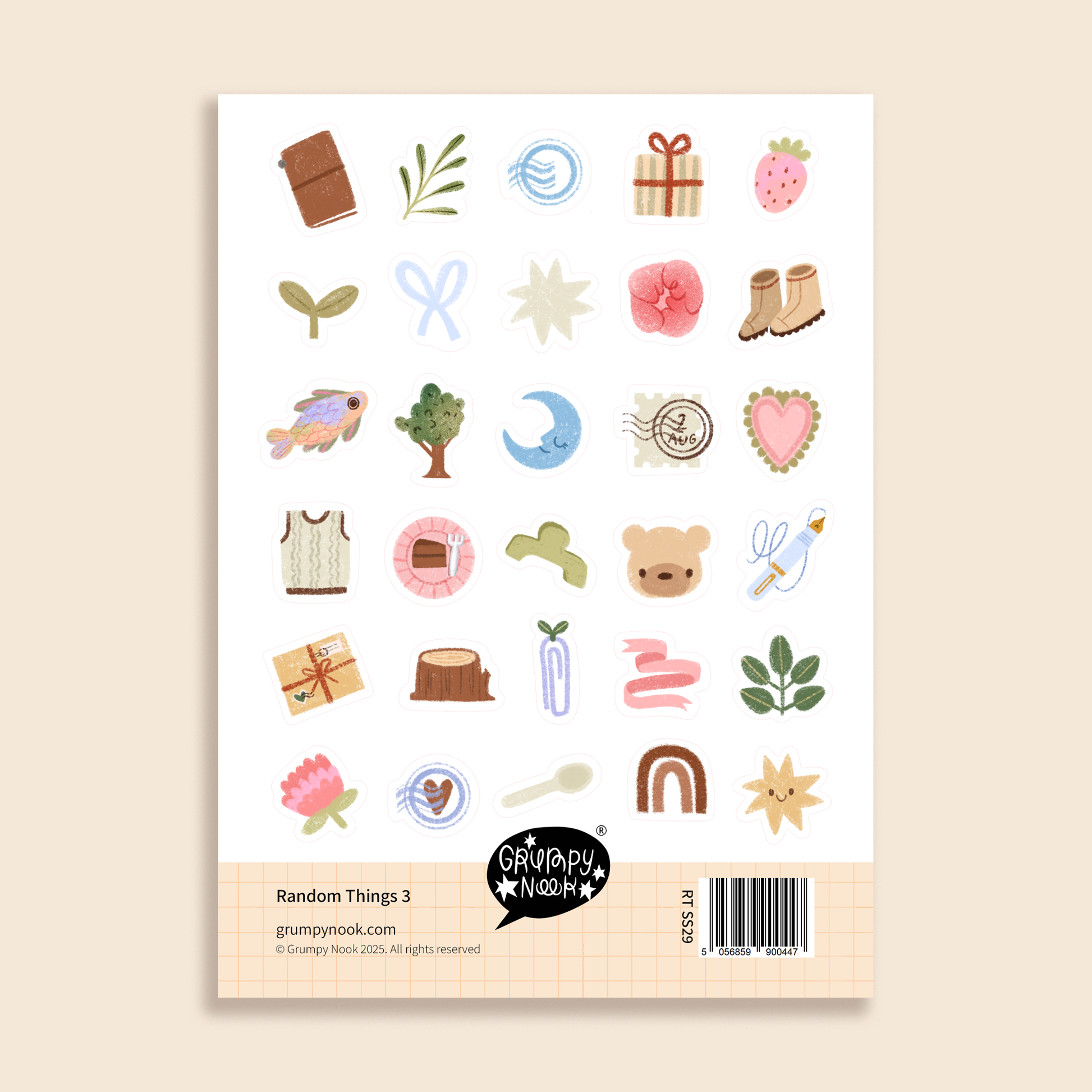 Stickers décoratifs | Grumpy Nook | Random Things 3