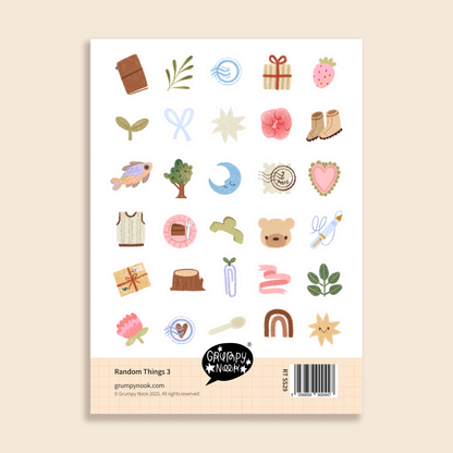 Stickers décoratifs | Grumpy Nook | Random Things 3