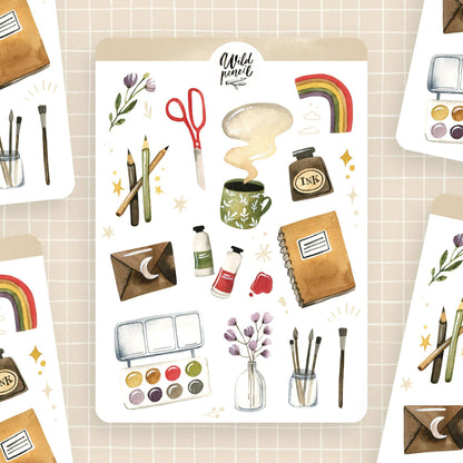 Stickers décoratifs | Wild Pencil Studio | Creativity