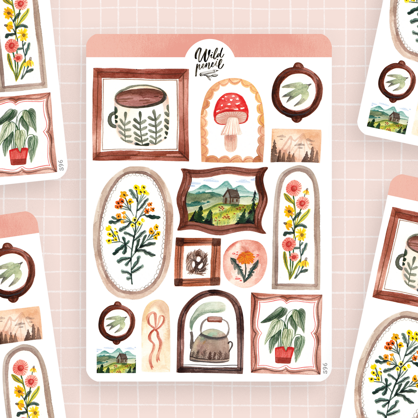 Stickers décoratifs | Wild Pencil Studio | Frames