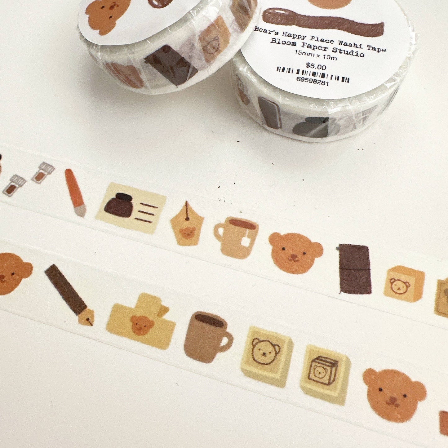 Washi tape | Bloom Paper Studio | Bear's Happy Place