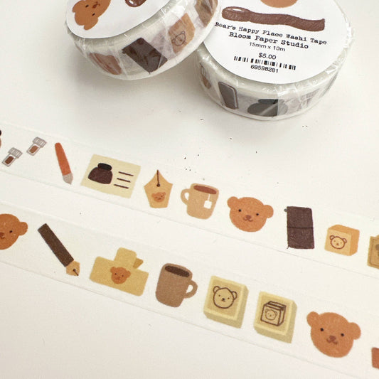 Washi tape | Bloom Paper Studio | Bear's Happy Place