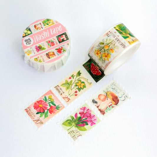 Washi tape | Wild Pencil Studio | Botanical Stamps