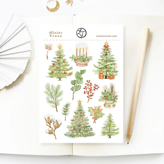 Stickers décoratifs | LETTOON | Winter Trees