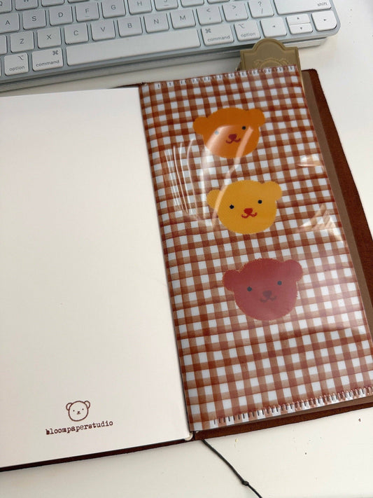Clear folder | Bloom Paper Studio | Three Little Bears