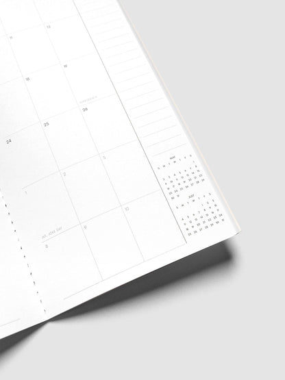Cloth & Paper | Agenda mensuel 2027 | A5 Slim