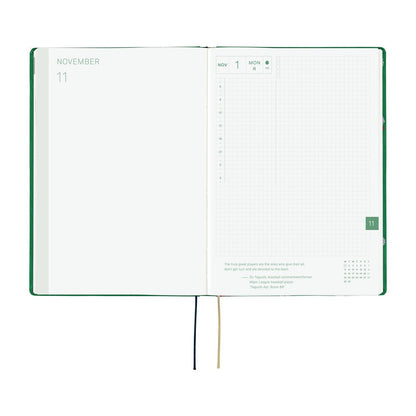 Agenda Hobonichi 2027 HON A5 | Bow & Tie: Sheep Sheep Sheep - Hobonichi Techo - millenotes