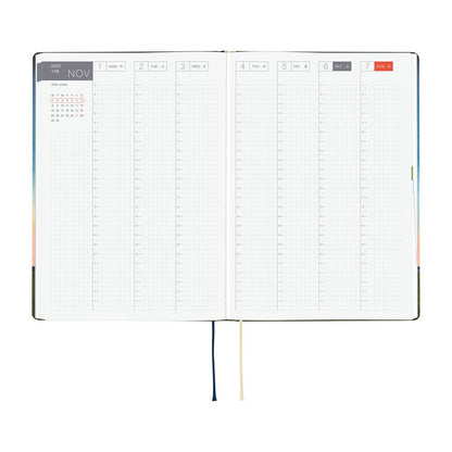 Agenda Hobonichi 2027 HON A5 | Hiroko Kubota: String Telephone Until the Moon is Full - Hobonichi Techo - millenotes