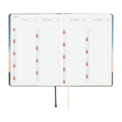 Agenda Hobonichi 2027 HON A6 | Hiroko Kubota: String Telephone Until the Moon is Full - Hobonichi Techo - millenotes