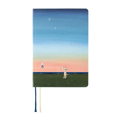 Agenda Hobonichi 2027 HON A6 | Hiroko Kubota: String Telephone Until the Moon is Full - Hobonichi Techo - millenotes