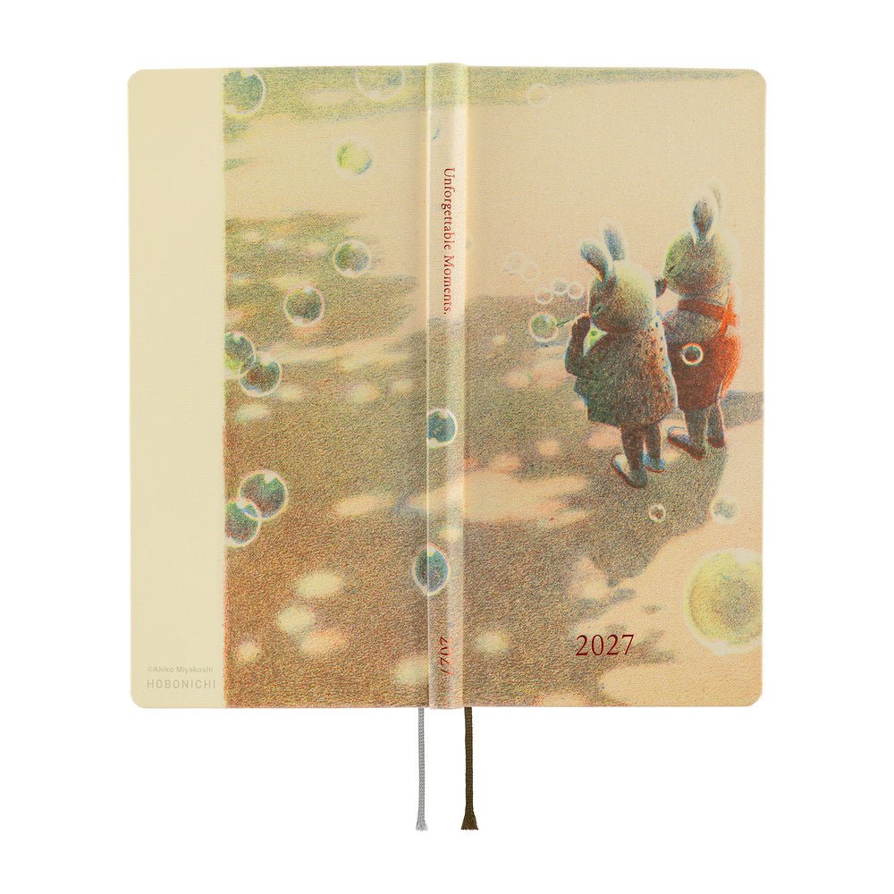 Agenda Hobonichi 2027 Weeks | Akiko Miyakoshi: Once, in Spring - Hobonichi Techo - millenotes