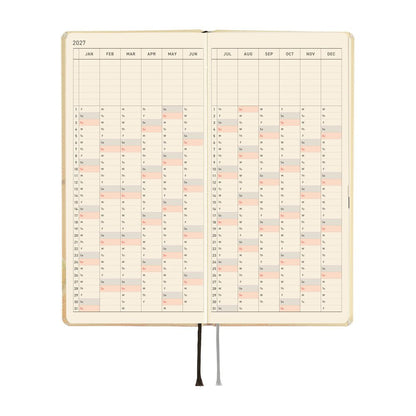 Agenda Hobonichi 2027 Weeks | Akiko Miyakoshi: Once, in Spring - Hobonichi Techo - millenotes