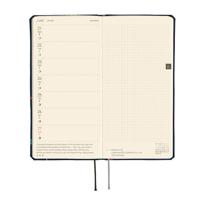 Agenda Hobonichi 2027 Weeks | Bow & Tie: Candy Dream - Hobonichi Techo - millenotes