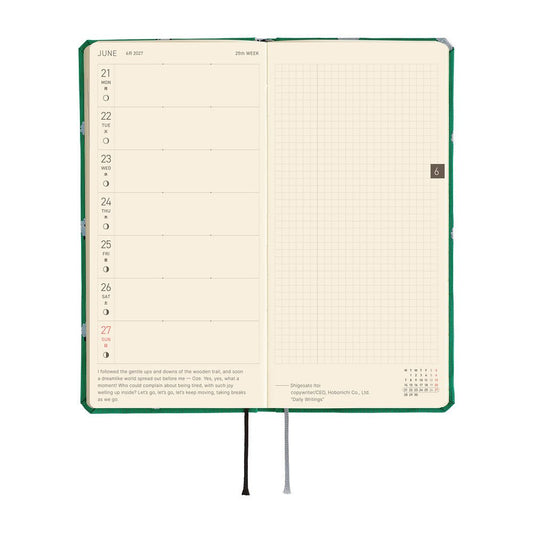 Agenda Hobonichi 2027 Weeks | Bow & Tie: Sheep Sheep Sheep - Hobonichi Techo - millenotes