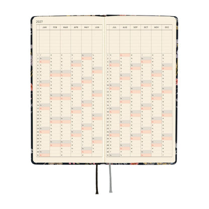 Agenda Hobonichi 2027 Weeks | Liberty Fabrics: Floral Remedy - Hobonichi Techo - millenotes