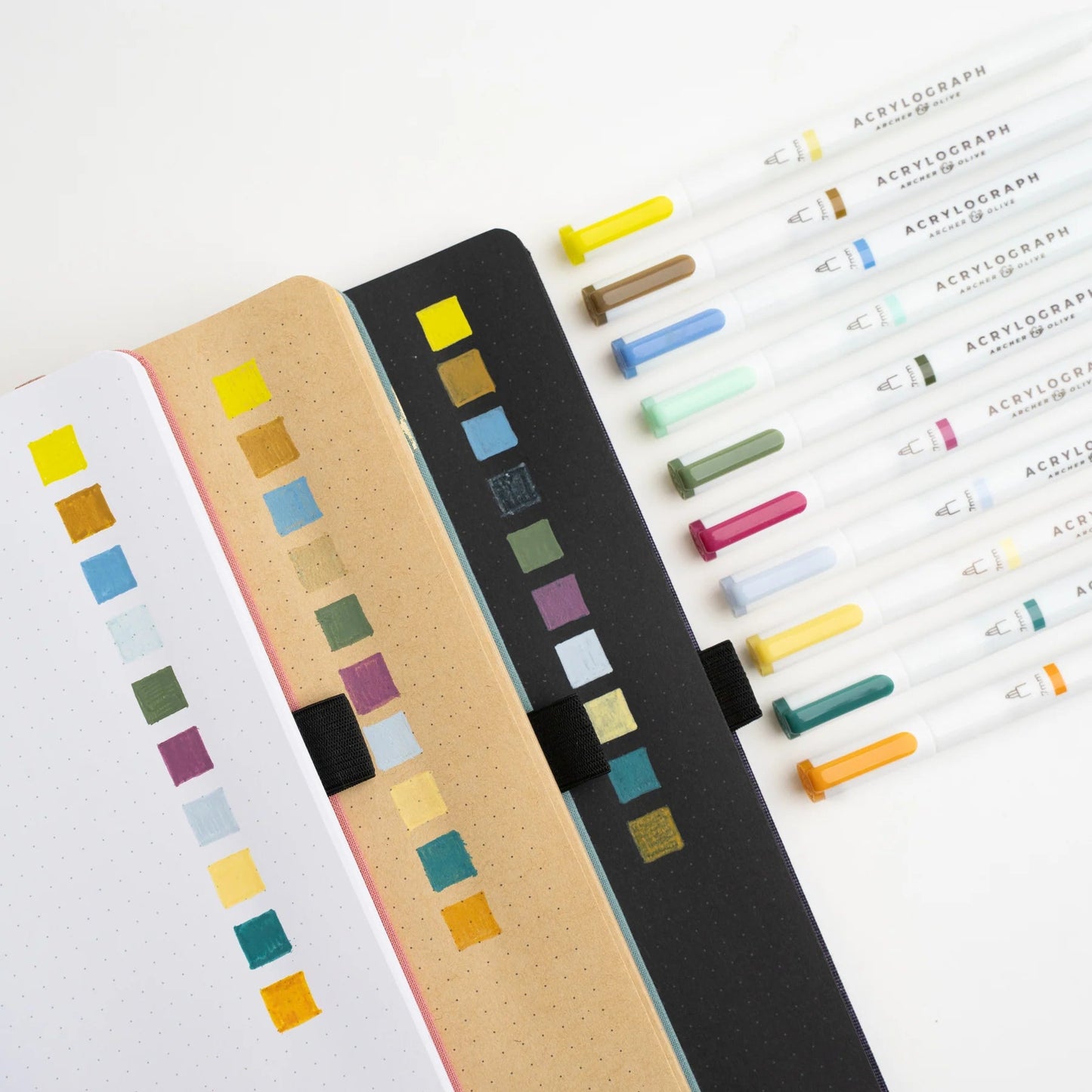 Archer & Olive Feutres Acrylographs | Été 2025 - Archer & Olive - millenotes