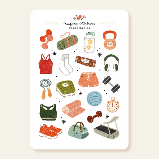 Decorative stickers | Och Monika | Fitness