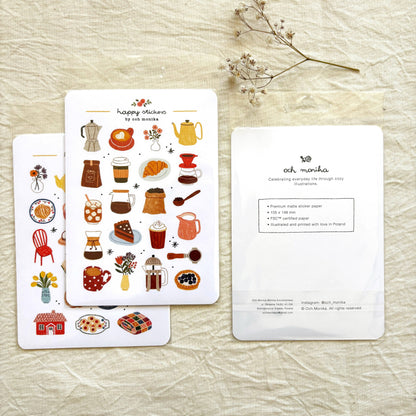 Decorative Stickers | Och Monika | Winter Baking