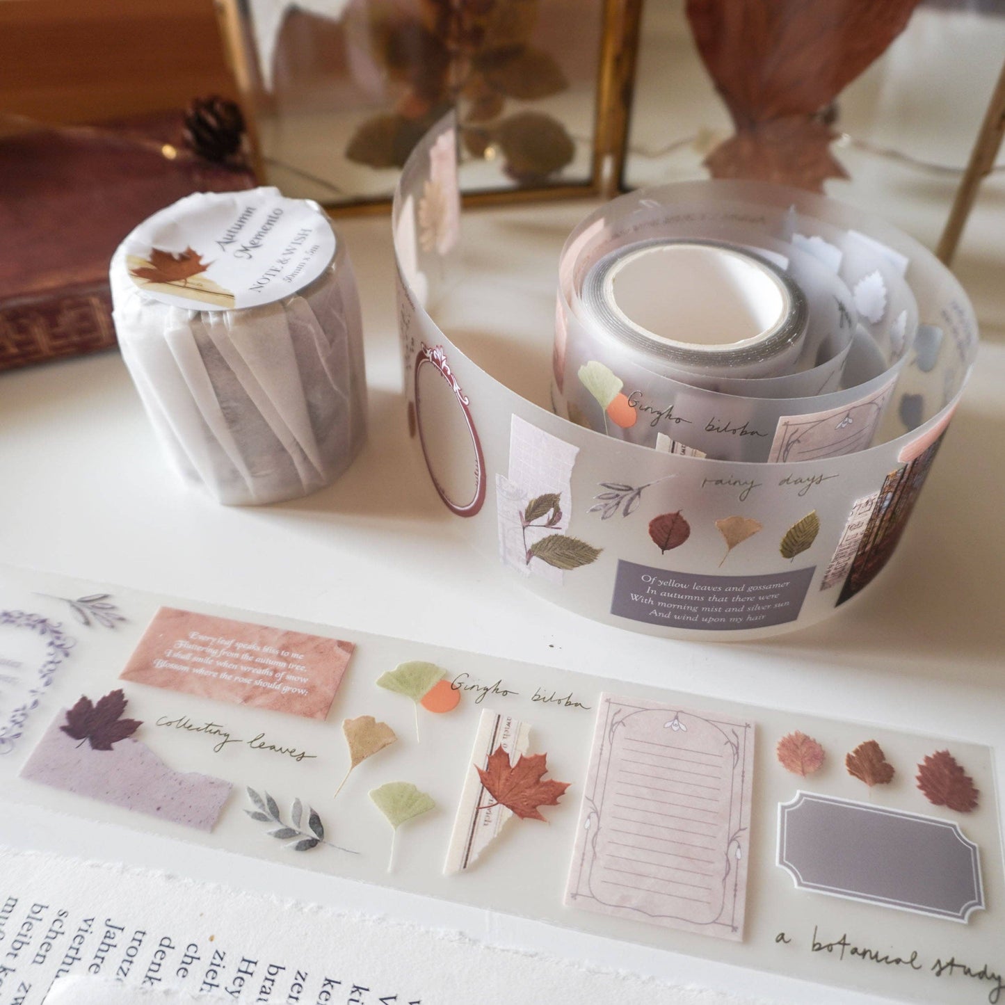PET tape | Note & Wish | Autumn Memento