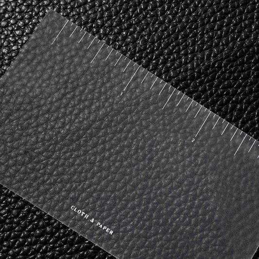Cloth & Paper | Przezroczysta karta z linijką