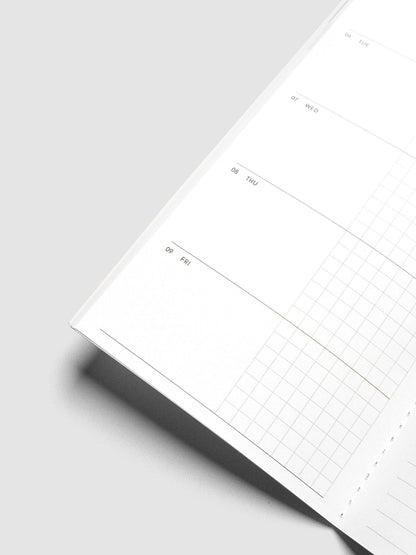 Cloth & Paper | Agenda hebdomadaire 2027 | A5 Slim