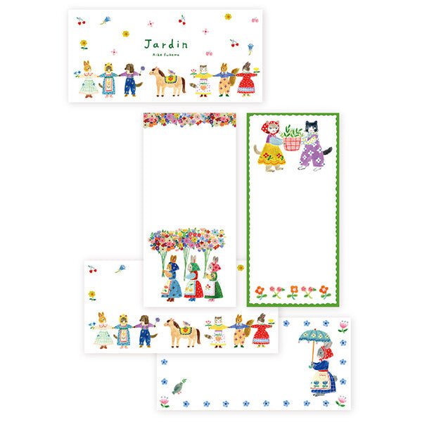 Bloc - notes Ippitsu - sen | Aiko Fukawa | Jardin - cozyca products - millenotes